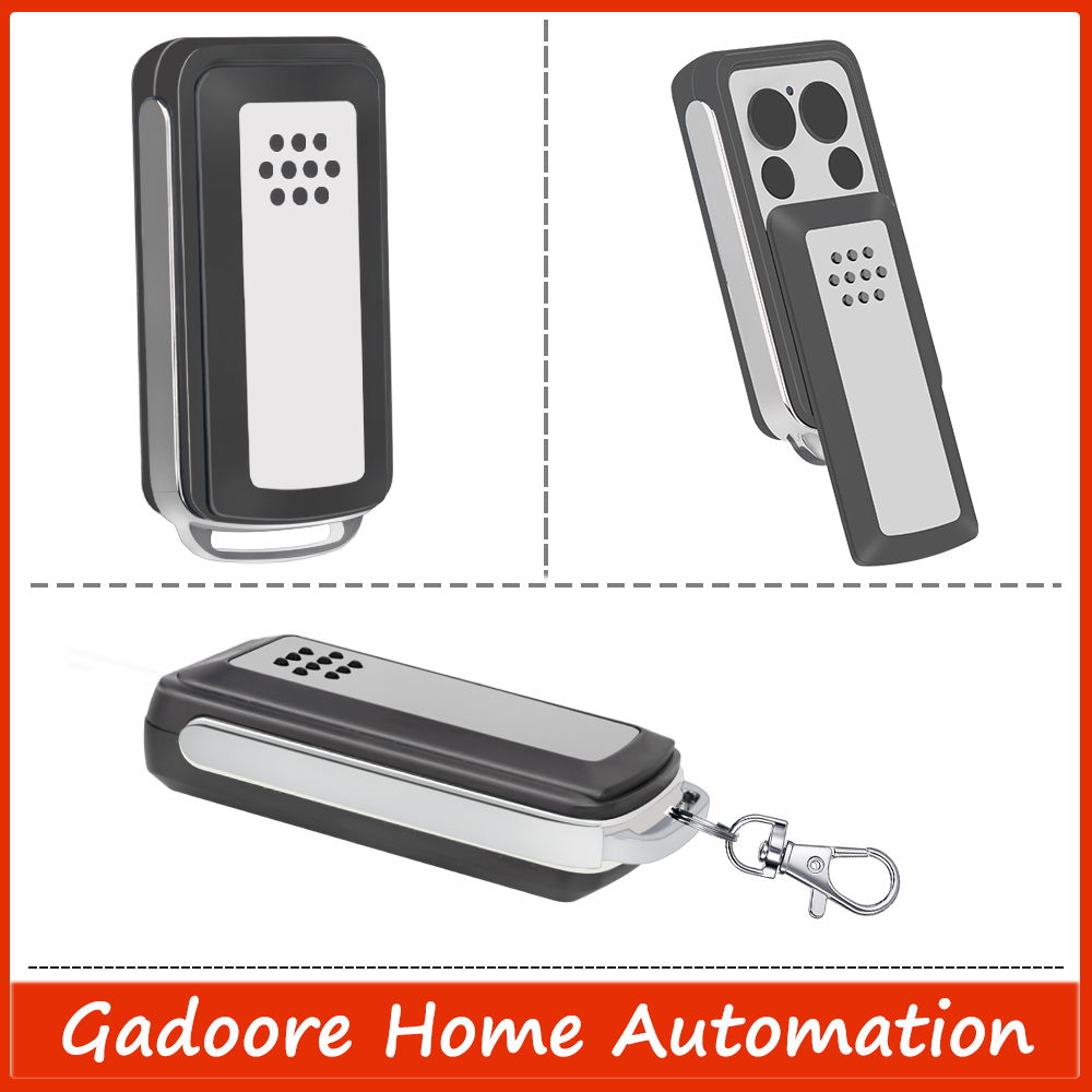 Gadoore Avidsen 114253 Garagentor-Fernbedienung, kompatibel mit 433 MHz Avidsen 114253 104257 104251 Extel Thomson Garagensteuerung