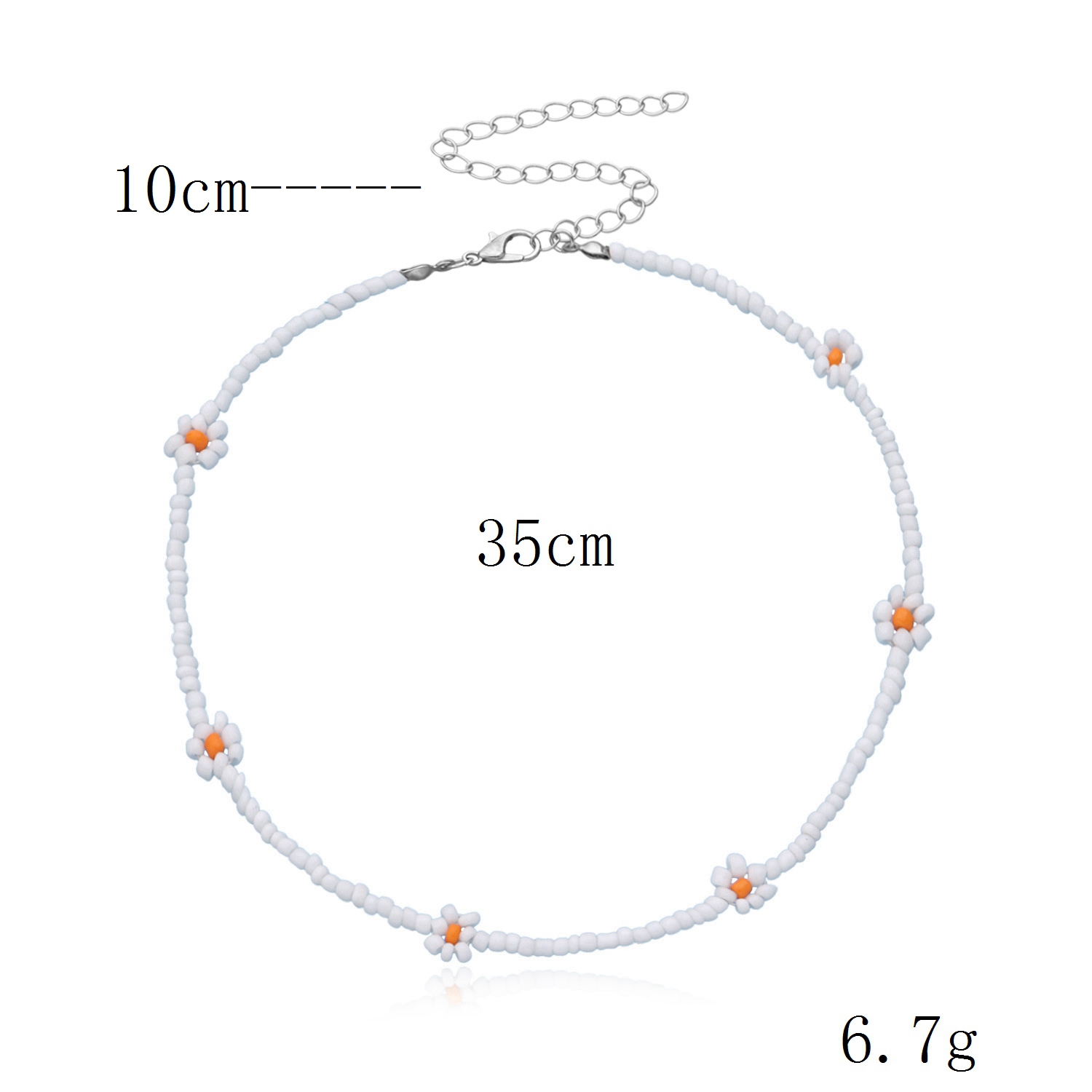 Zomer Strand Boho Transparante Kralen Cherry Sieraden Set Crystal Choker Ketting Voor Vrouwen Meisje Fruit Weave Kralen Armband Ring: H72532