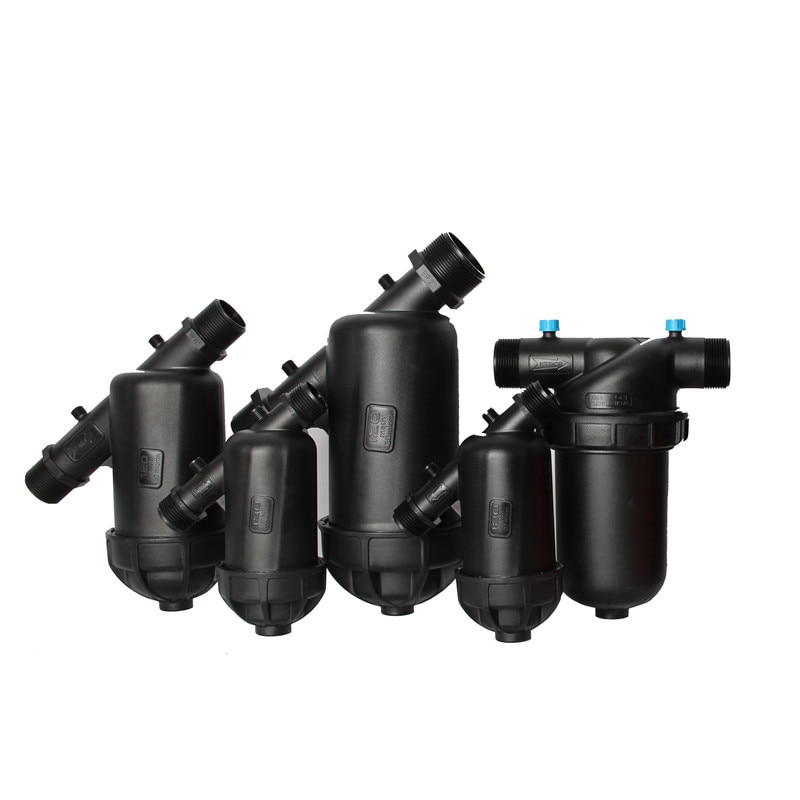 Farm-oriented Screen Filter Agricultural Irrigation 120 Mesh Micro Spray Filter with PVC PP Quick Connector 3/4 1 1.2 1.5 2"