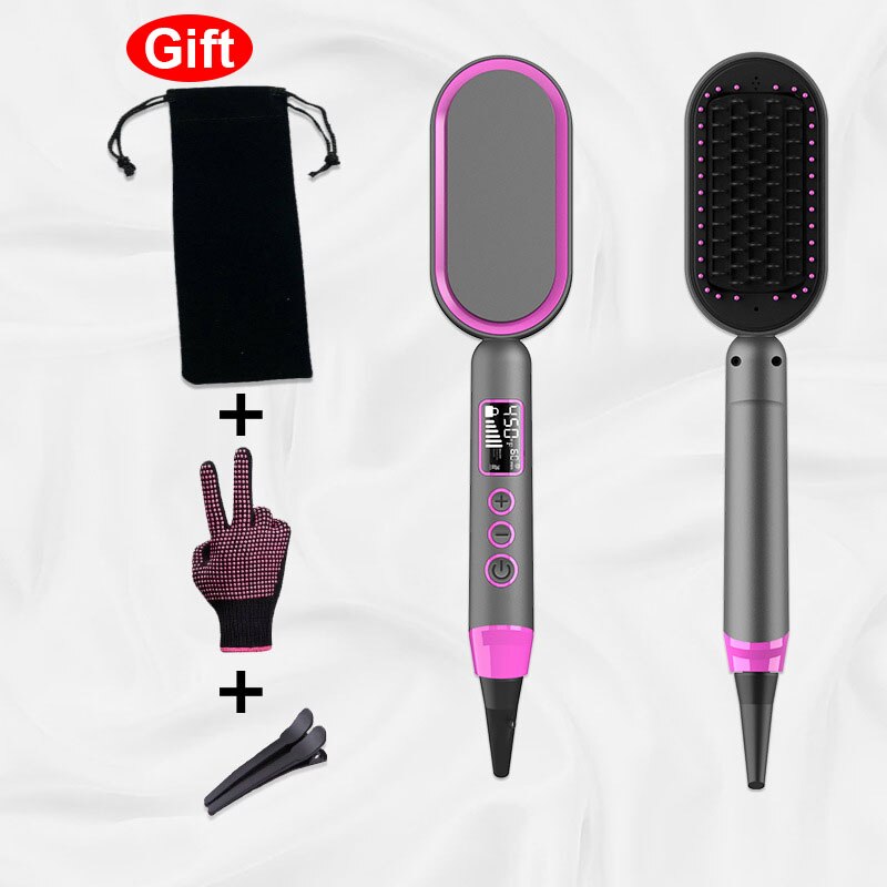 -Air Föhn Blower Borstels Een Stap Stijltang Curler Magic Keramische Verwarming Kam Glad Wind Haar Styling gereedschap