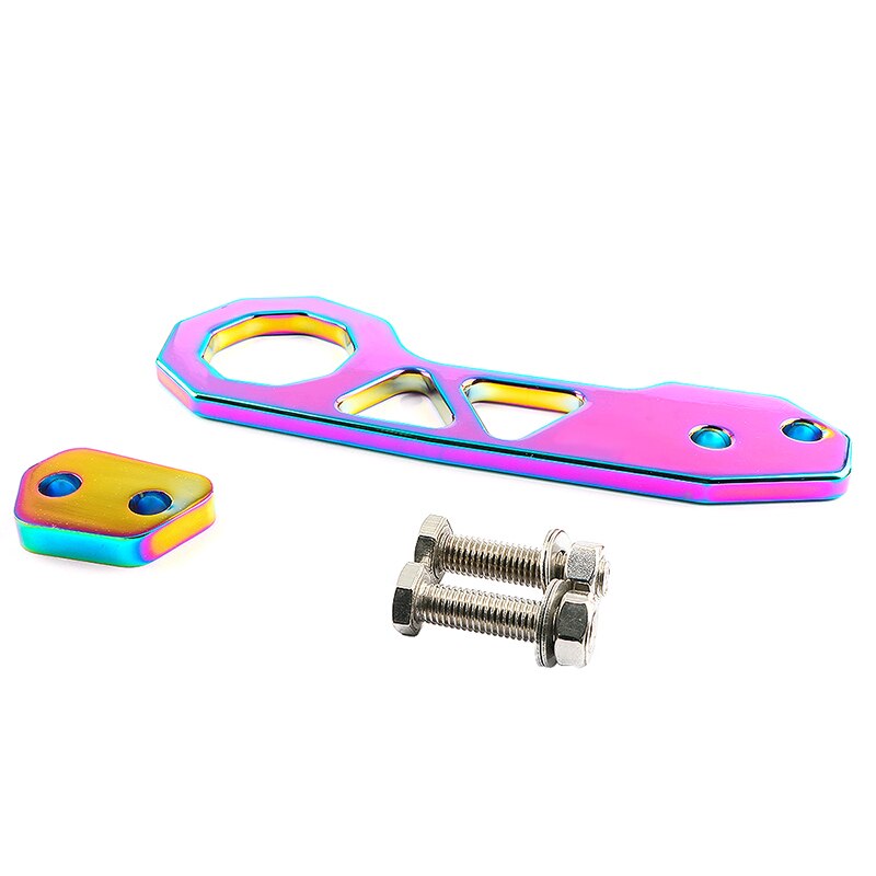 Universal Aluminium Alloy Racing Rear Car Tow Towing Hook Trailer Tool TD326: Multicolour
