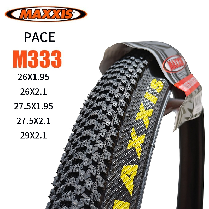 Maxxis M333 PACE Mtb neumático de bicicleta 26*1,95 26*2,1 27,5 X1,95 27,5x2,1 29x2,1 29er neumático de bicicleta de montaña alambre de acero bicicleta 1 pieza