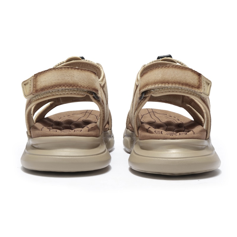 Camelo moda ao ar livre praia gladiador confortável sapatos casuais sandálias masculinas verão novo leve antiderrapante