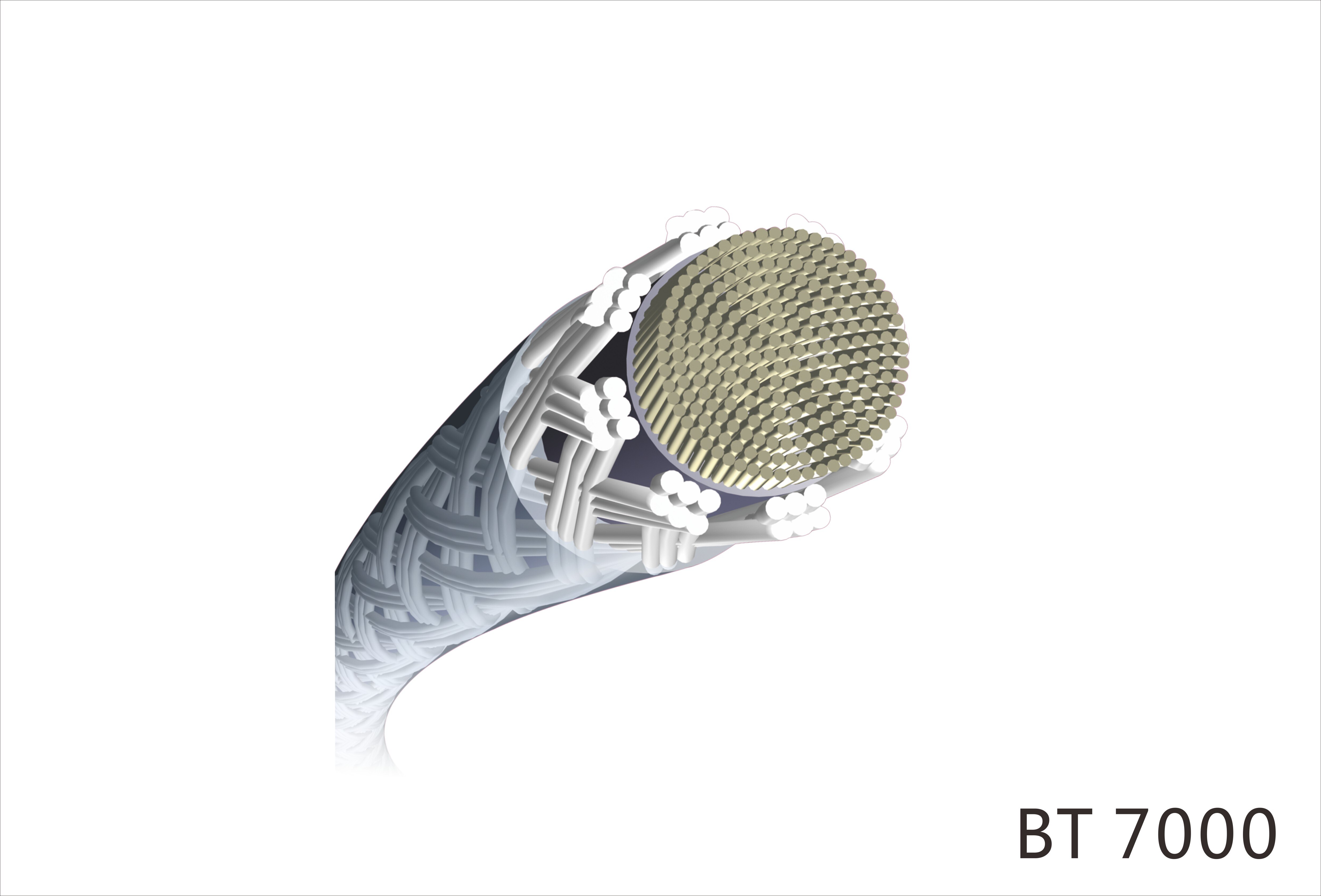 Cuerdas de bádminton TAAN BT7000, 0,68mm, duraderas, alta flexibilidad, buen Control, 200m