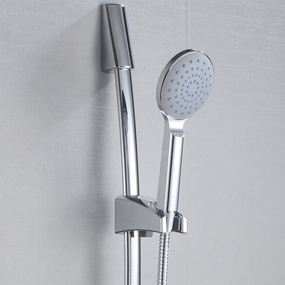 Bathroom Shower Bar Stainless Steel Hand Shower Bar Wall Mount Stand Adjustable Shower Slide Bar Bathroom Accessories