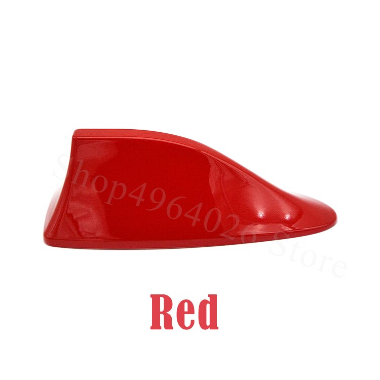 Para Peugeot 307, 206, 308, 407, 207, 3008, 508, 406, 3008 cc sw antenas de señal de coche alerón con forma de aleta de tiburón Accesorios Estilo: red