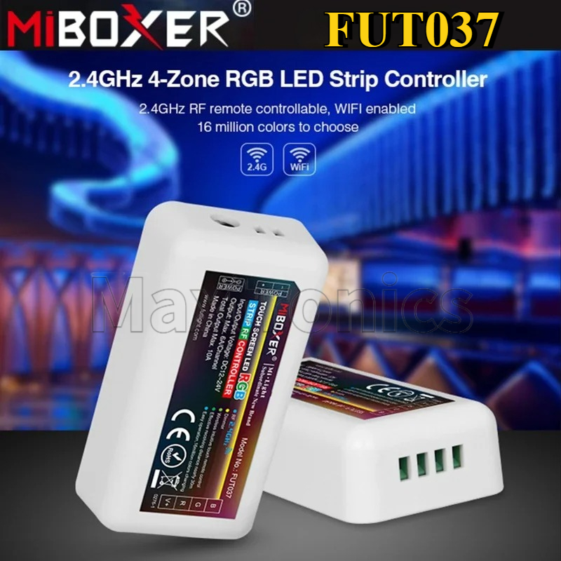 Miboxer fut 036 fut 038 fut 039 fut 096 wl5 wl- box 2 milight  rf 2.4g fjernbetjening lysdæmper cct rgb rgbw rgbcct til led strip lys