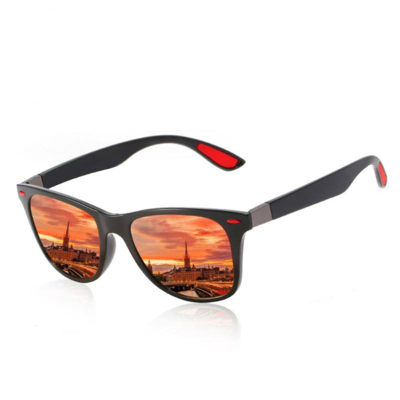 Gafas De Sol polarizadas para hombre y mujer, lentes De Sol polarizadas con montura cuadrada para conducción, UV400, 2022