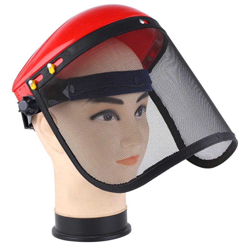 Electric Cutting Chainsaw Safety Helmet Lawnmower Trimmer Protective Mask Garden Helmet Protective Mask Forestry