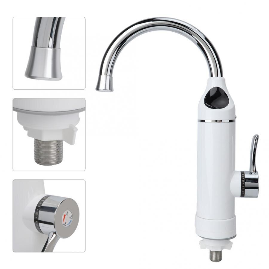 3000W Elektrische Boiler IPX4 Elektrische Verwarming Water Tap Instant Water Kraan Thuis 220-250V Eu plug