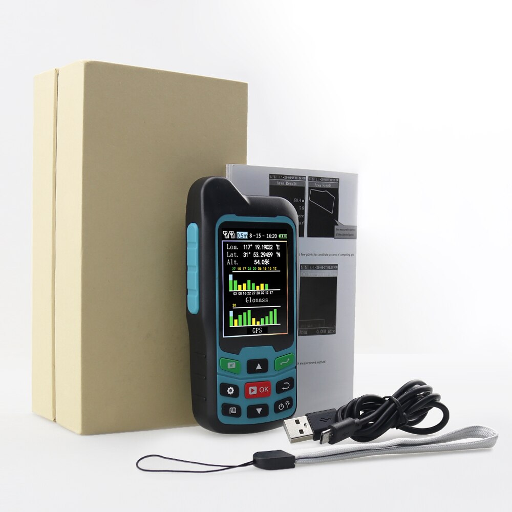 Mileseey GPS/Plough Land Meter MC8042 Handheld GPS Area meter Tester Land Measuring Instrument Plough Navigation Land Area Meter