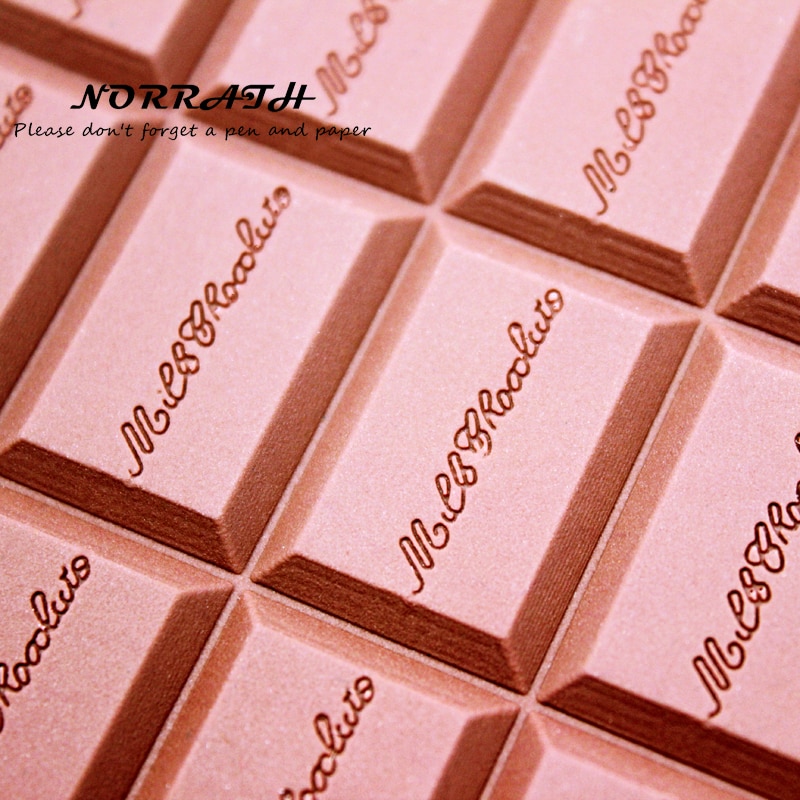 Kawaii czekoladowy notatnik śliczne biurowe wygodne NotebookPost to biuro szkolne akcesoria biurowe prezent dla dzieci