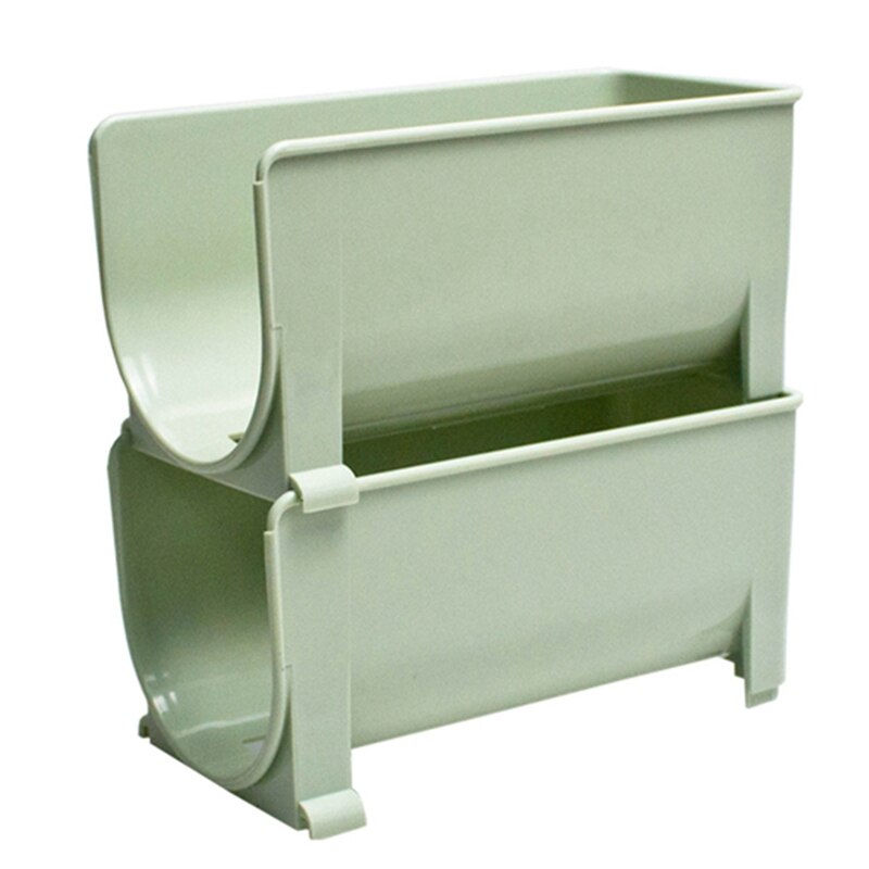 Beer Rack Stackable Holder Layers Beverage Organizer Wine Shelf Kitchen Arrangement Accessories Bottle Storage: green