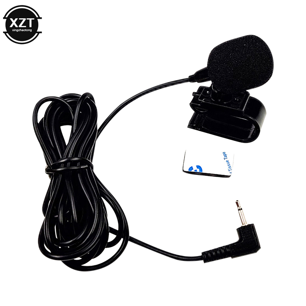 Profis Auto Audio- Mikrofon 2,5mm 3M Ellenbogen Jack Stecker Mic Mini verdrahtet Externe Mikrofon Für Auto DVD Radio 2 Pole Mono: Ursprünglich Titel