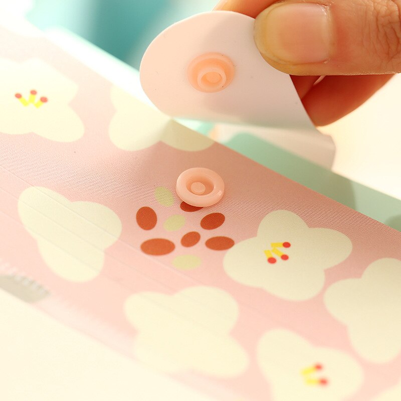 1pc tuore kukka arkistointi tuotantokansio monitoimi 5/8 osaksi mezzanine tiedosto  a4 asiakirja tiedostokansio koulun toimisto