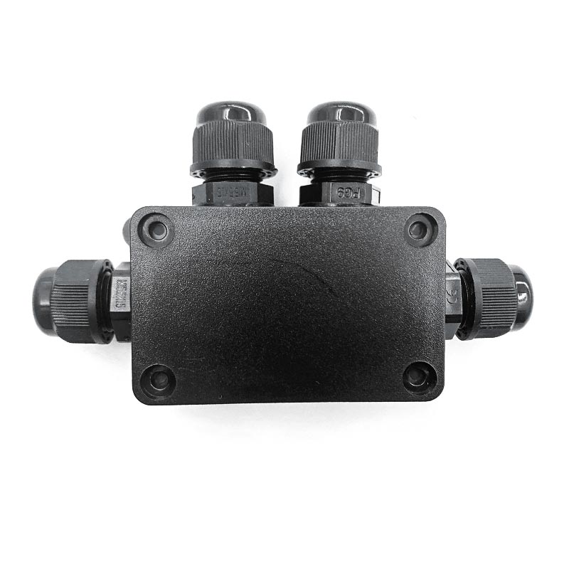IP68 Waterproof Junction Box Electrical 4 Way Enclosure Block Cable Connecting Protection for Wiring Accessories Wire Connector