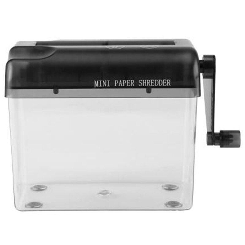 Mini desktop papierversnipperaar handmatige papiersnijmachine