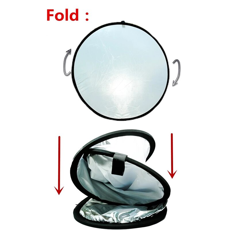 Oval Five-in-one Reflector Soft Light Plate Photography Fill Light Background Light Barrier Foldable Package