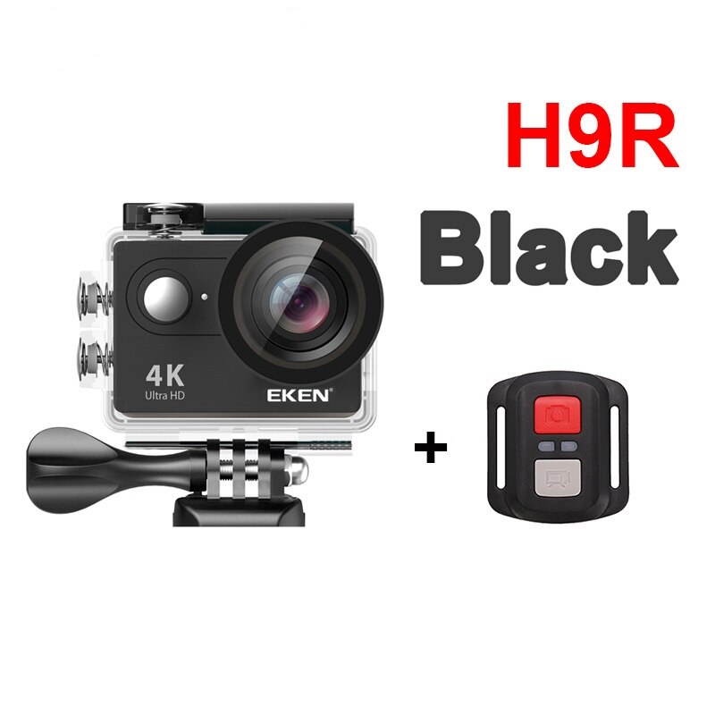 Originele Eken H9R Actie Camera Ultra Hd 4K 30fps Wifi 170D Onderwater Waterdichte Helm Video-opname Sport Cam: Black / Standard No TF Card