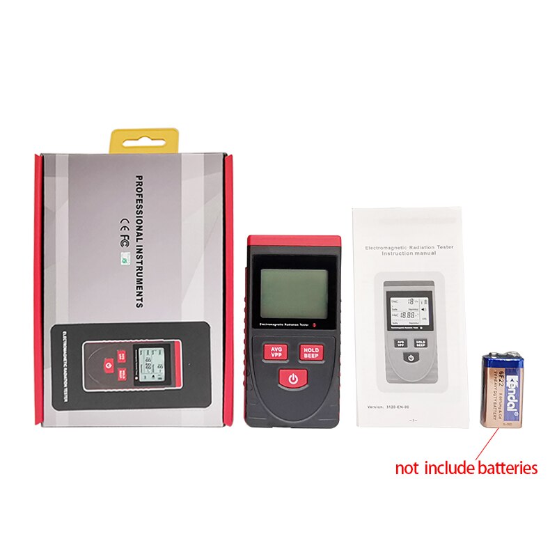 Electromagnetic Field Radiation Detector Tester Emf Meter Counter Emission Dosimeter Computer Electric Field Magnetic Field Dosi: Blank With box