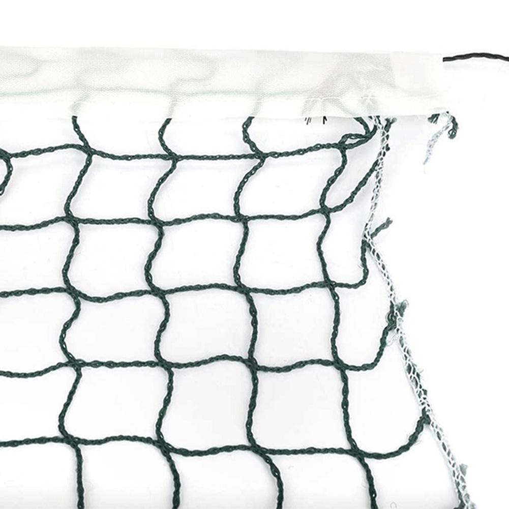 6.1 x 0.75m utomhus sport träning standard badminton nät tennis nät mesh volleyboll badminton träning träning nät