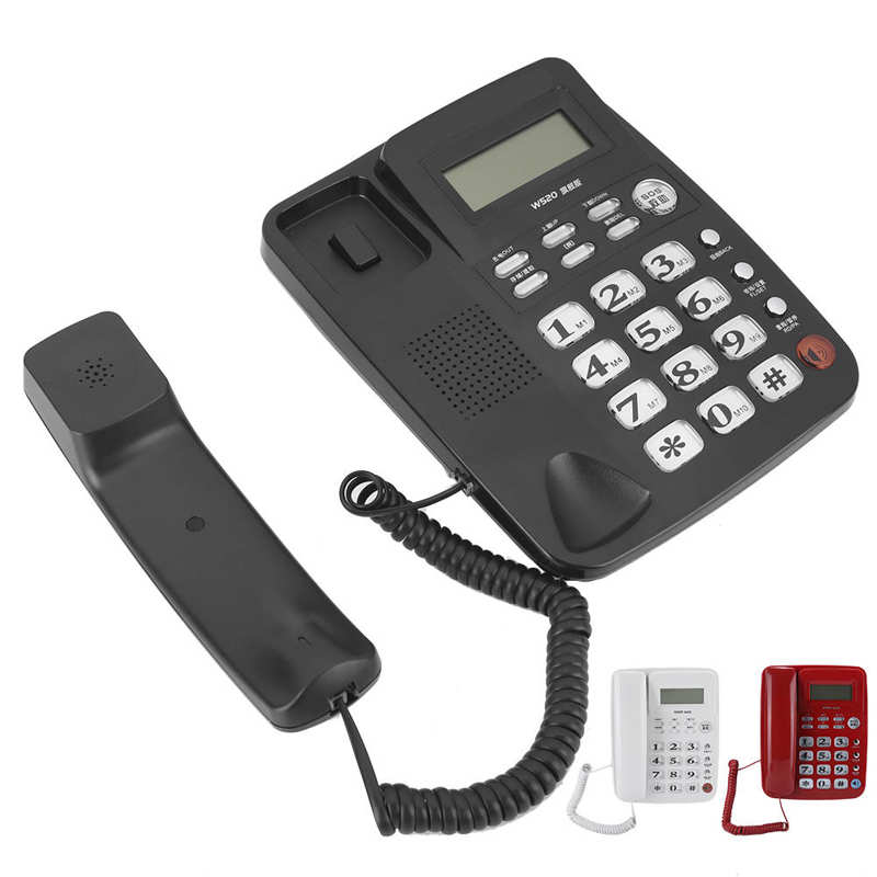 W520 Office Household Business Caller Identification Fixed Telephone Landline Equipment Office Telephone