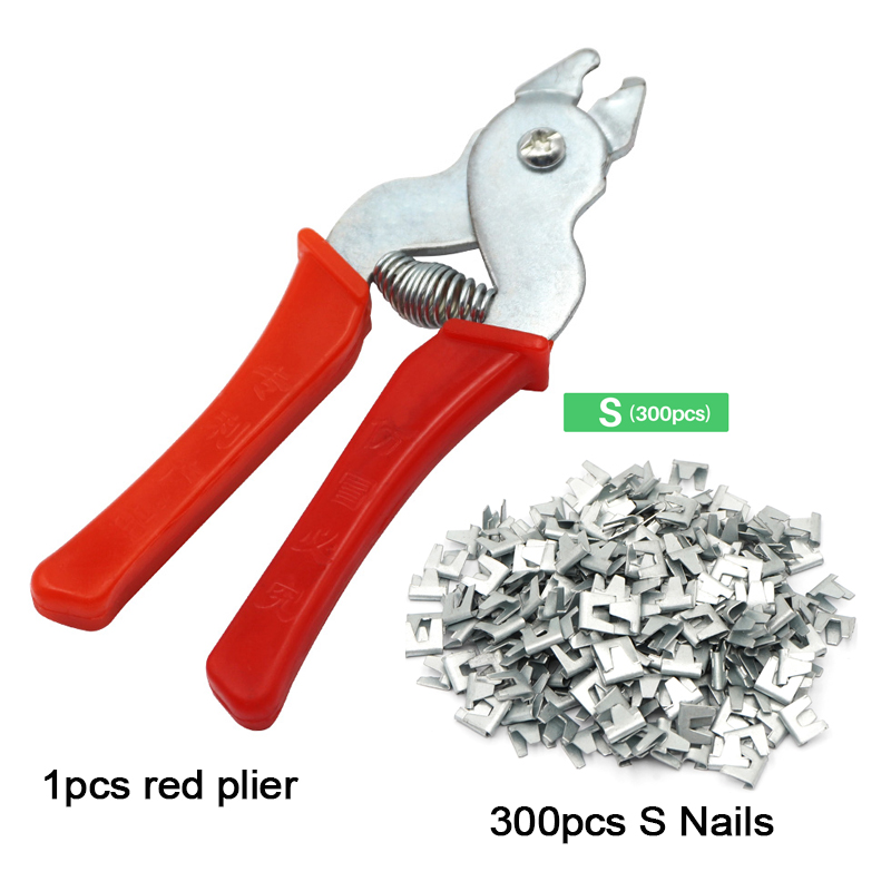 Poultry Cage Installation Pliers Wire Cage Clips Buckle Pliers Fasten Clamps for Farm Animal Cages Accessories Supplies: Yellow