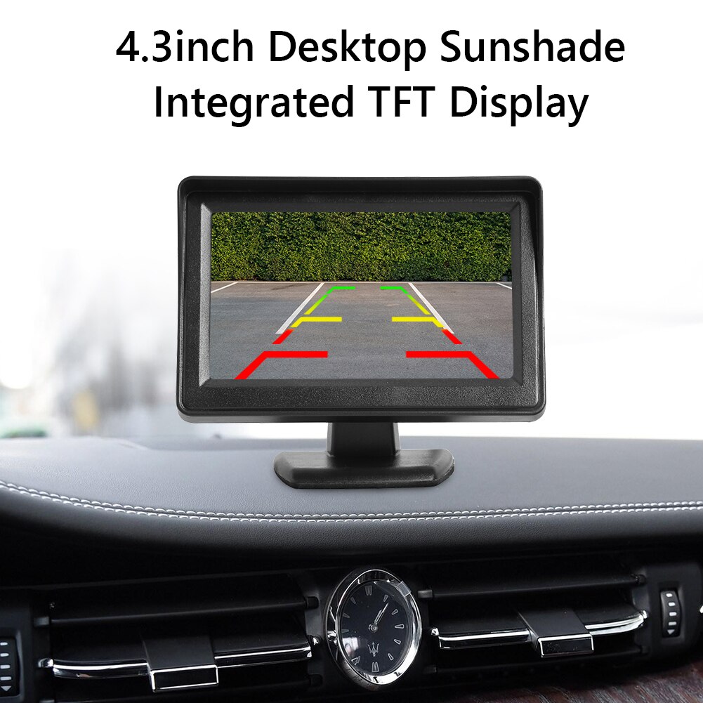4.3 inch 5 inch TFT LCD Display Car Monitor PAL/NTSC for Auto Vehicle Rear Backup Parking Camera Desktop computer