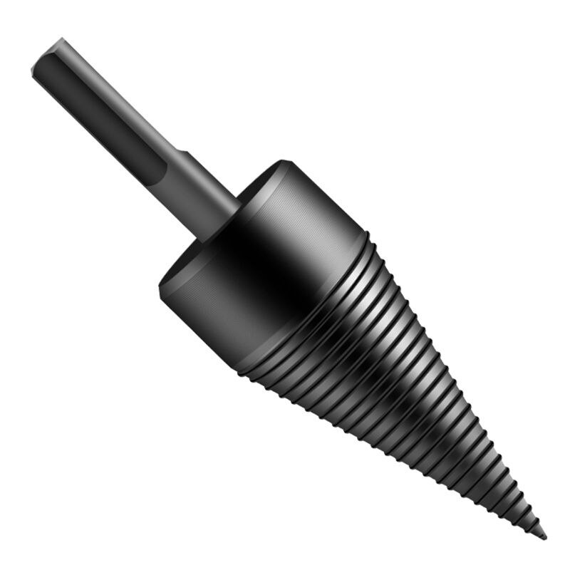 Polttopuukone pora puukartio avarrus rei'ityskone poranterä halkaistu poraustyökalut 130 x 32mm-  qiang