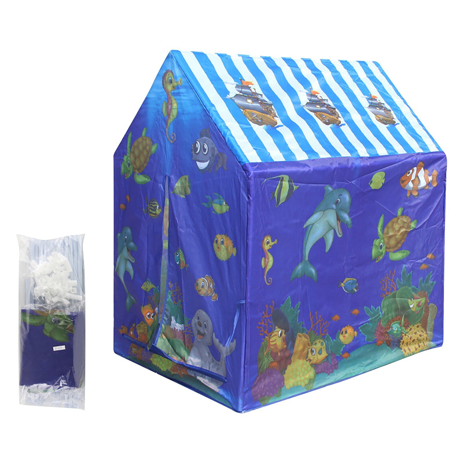 Zelt Nachtisch-Einkaufen freundlicher DIY Zelt Spielen Zelte drinnen Baby Haus freundlicher vorgeben Spielhaus freundlicher Tragbare Faltbare Spielzeug Zelte: F