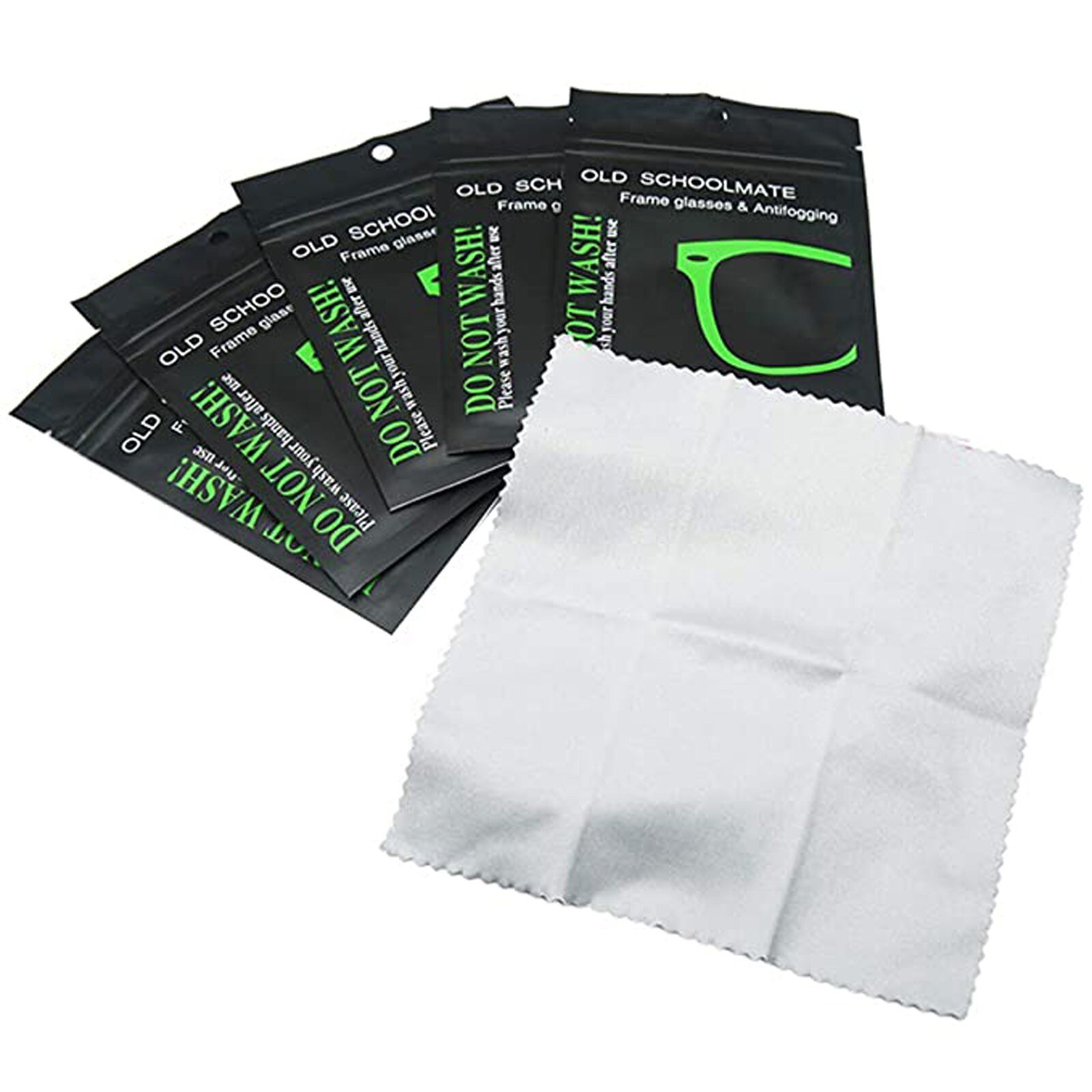 5Pcs Microfiber Stof Bril Cleaner Brillen Anti-Fog Doek Vierkante Reinigingsdoekje Voor Telefoon Scherm Camera Lens Bril #4: Default Title