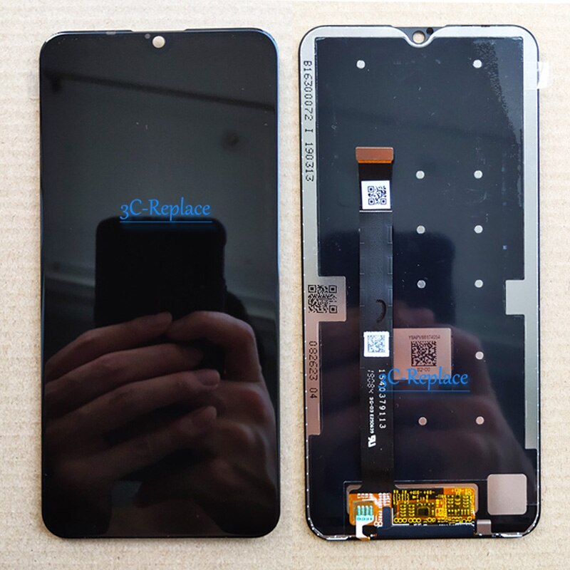 Pantalla LCD Original de 6,3 pulgadas para móvil, montaje de digitalizador táctil con Marco, reemplazo, para Lenovo K10 Note K10Note L38111