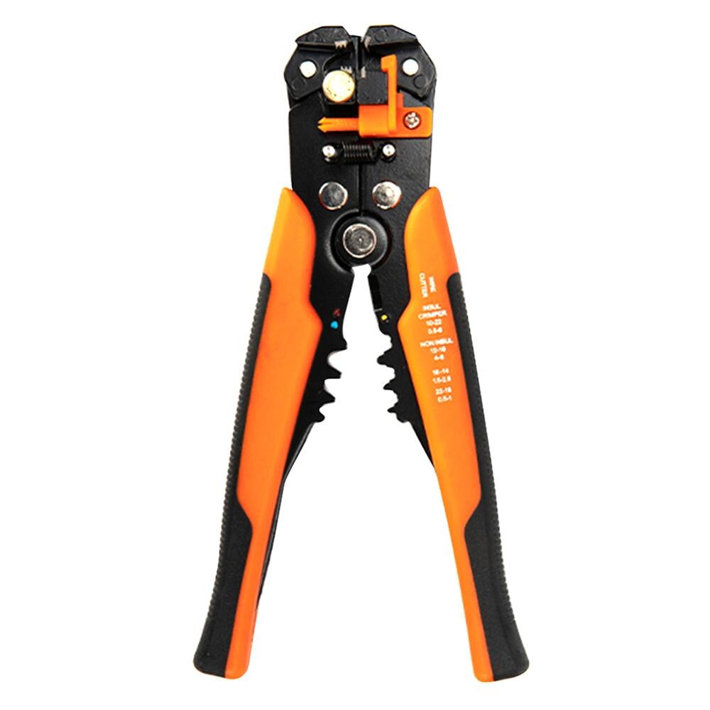 3 in 1 Automatic Cable Wire Stripper Cutter Crimper Multifunctional Terminal Crimping Stripping Plier Tools Cable Wire Stripper: e