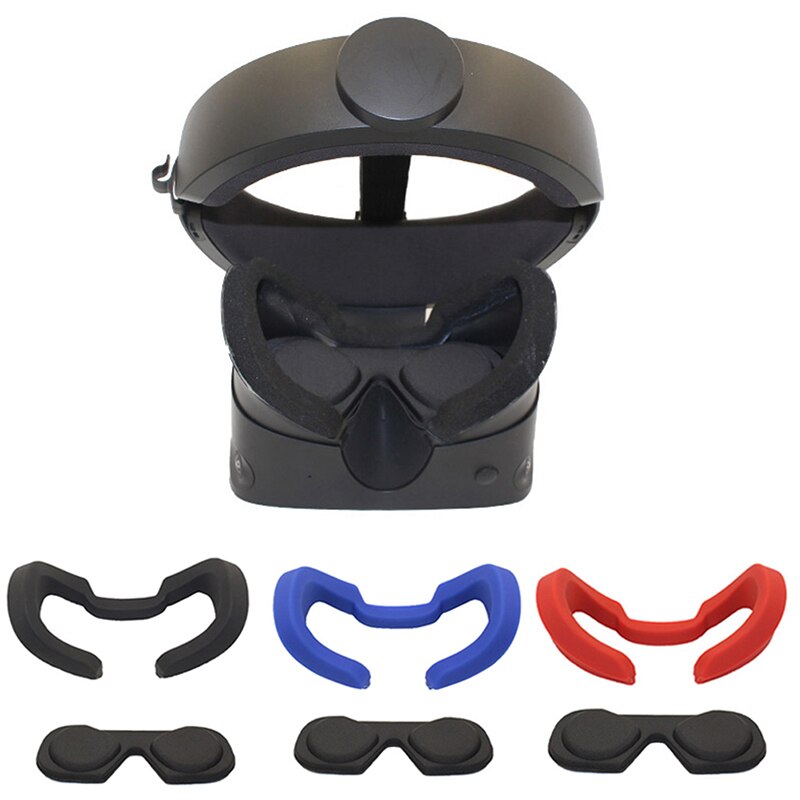2Pcs VR Lens Protective Cover Dust Proof Case for Oculus Rift Gaming Headset Accessories Durable VR Glasses Lens Eye Cover Pad