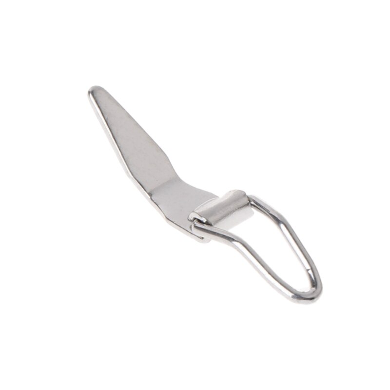 1pc Stainless Steel Fishing Hook Holder Foldable Hook Rack Hook Baits Hanger Fishing Rod Parts Fishing Accessory