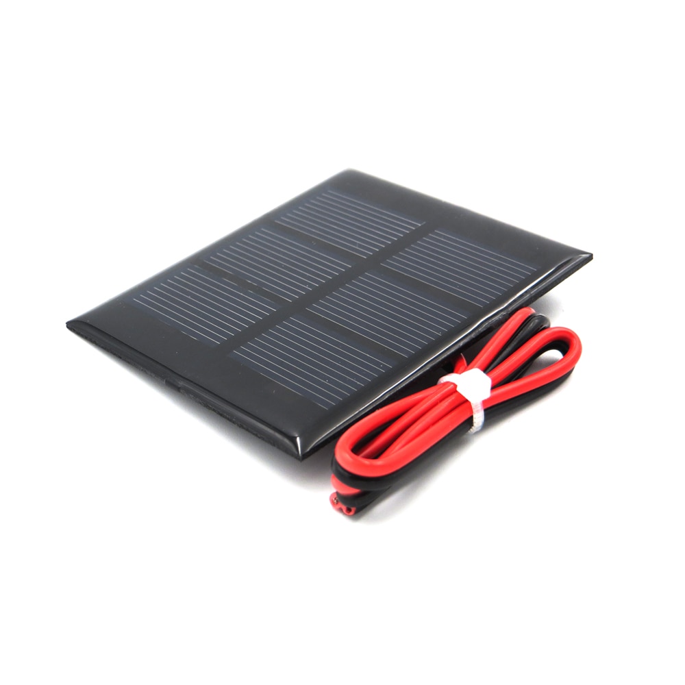 10pcs 1.5 V 300mA extend wire Solar Panel Polycrystalline Silicon DIY Battery Charger Small Mini Solar Cell cable toy