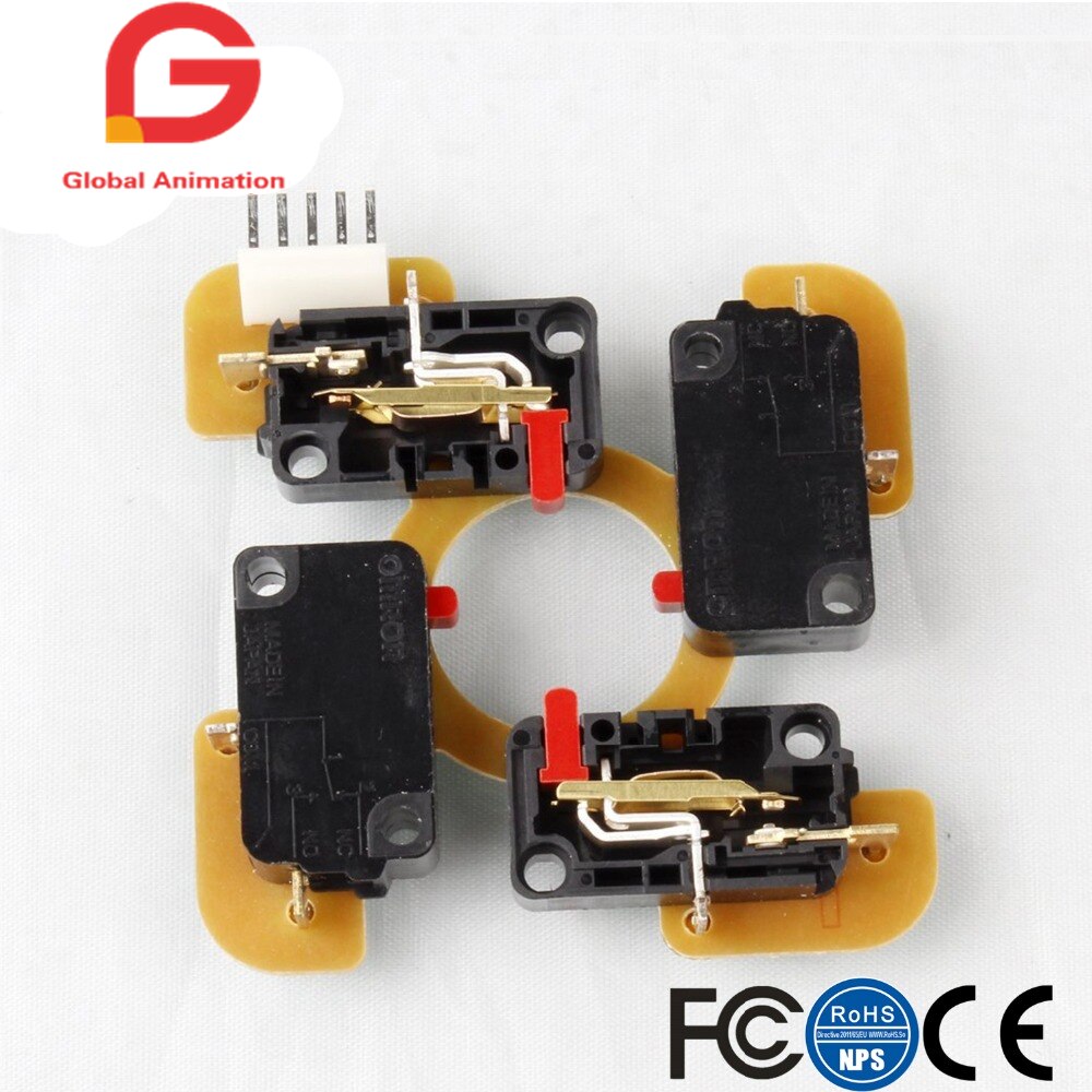 Arcade Genuine Original TP-MA PCB OMRON Micro Switch Kits Parts For Sanwa Joystick Mad Catz TE Stick