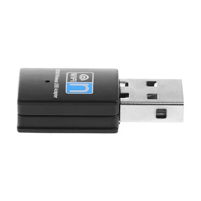 802.11n/G/B 300Mbps USB2.0 Netwerk Lan Dongle Wifi Draadloze Adapter Geen Antenne