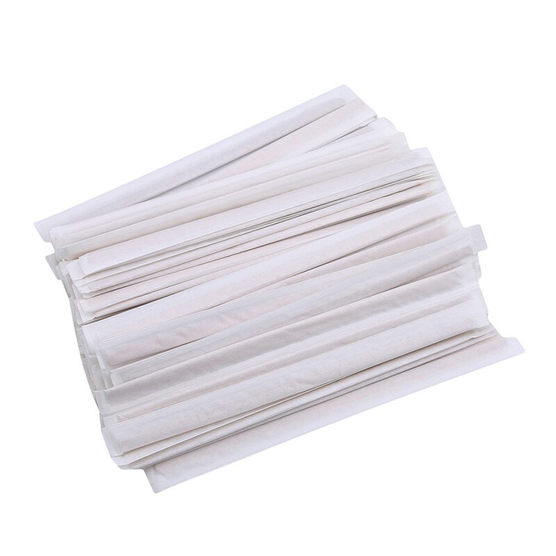 100PCS/Pack Coffee Stick Tea Stick Single Packaged Wood Coffee Stirrer Disposable Wood Stirring Rod 14cm/19cm: 19cm length