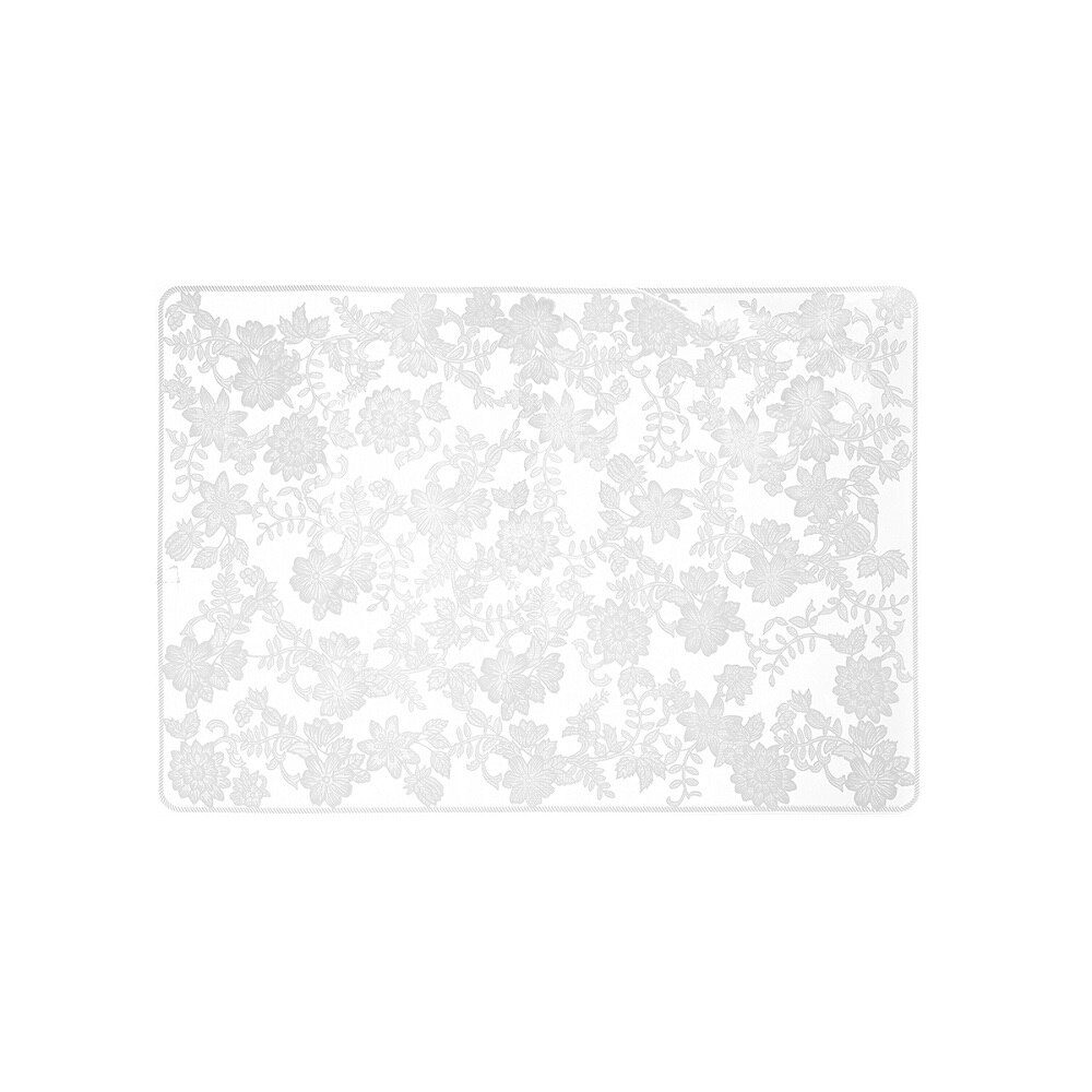 1pc pvc hule isolering coaster pads bord skål måtter hjem jule bryllup indretning varmebestandig dækkeserviet til spisebord: -en