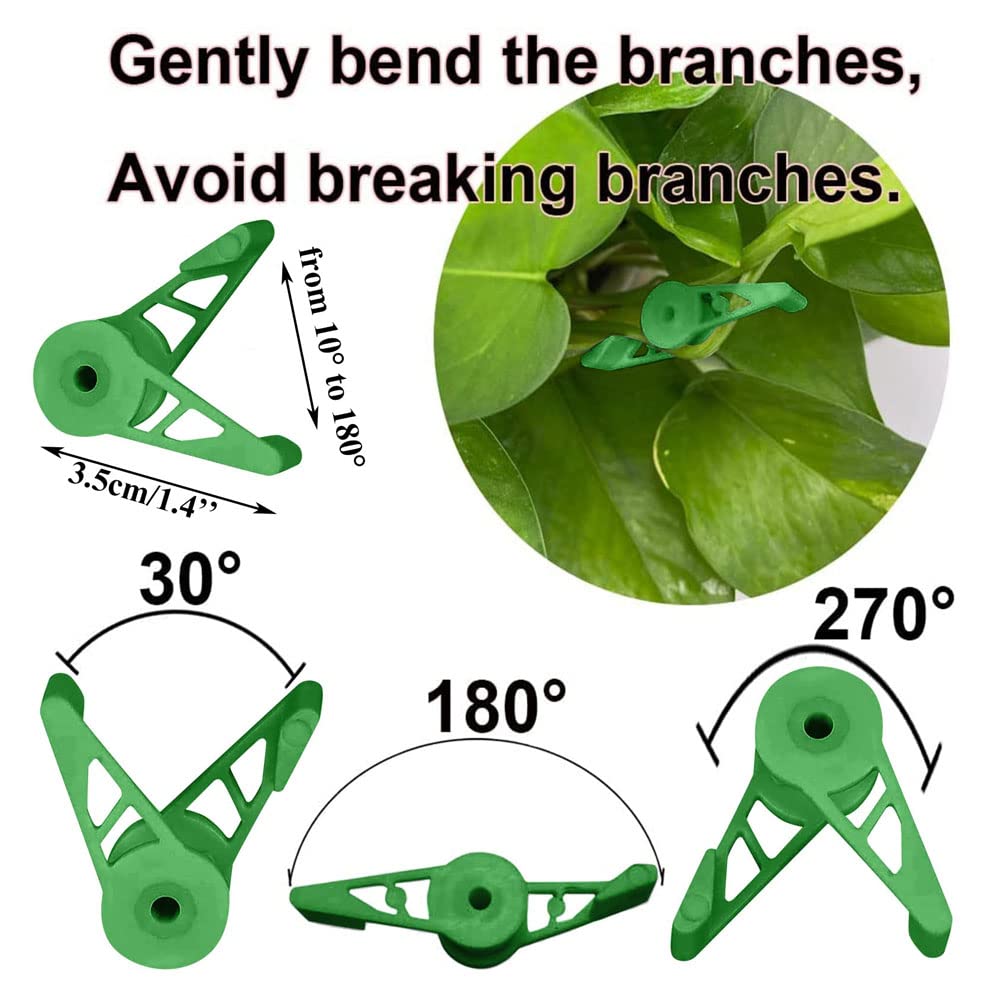 Plant Takken Bender Training Clips Tuin Stem Trainer Clips 360 graden verstelbare plantenbakhouder voor lage stress trainingstool