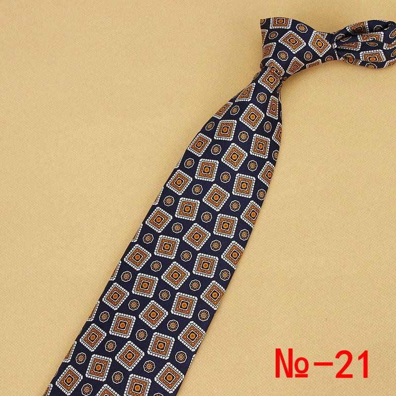 Corbata de seda clásica para hombre, corbatas con estampado Floral a cuadros de 9cm, color rojo, ropa Formal de negocios y boda,