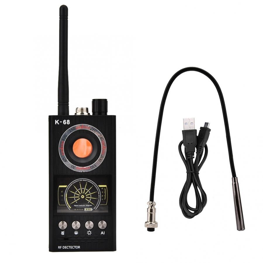 K68 t9000 draadloze signaaldetector draagbare anti-snip anti-tracking detector radioscanner beschermantenne