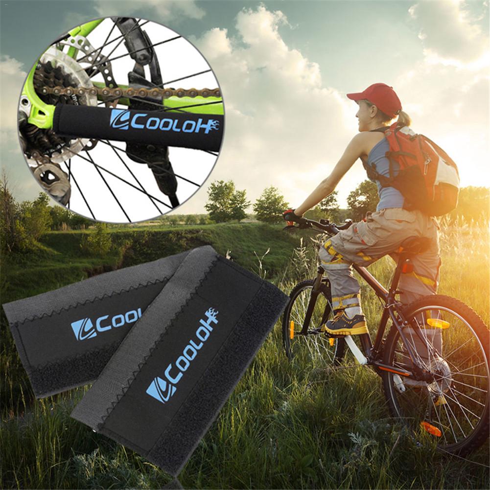 1pcs Neoprene Cycling Care Chain Posted Guards Bicycle Frame Chain Protector Chainstay Protection Cycling Bike Accessories