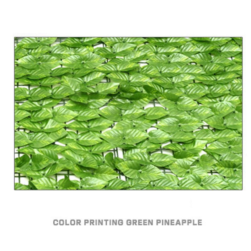 0.5MX3M Expandable Faux Privacy Fence Simulation Leaf Fence Garden Privacy Barrier Backyard Ivy Green Planting Fence Guardrail: C 0.5x3m