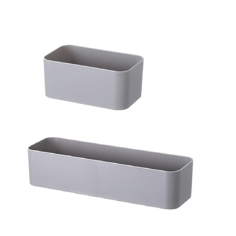 Shelf Remote Supplies Cosmetic Storage Bathroom Wall Storage Home Box Adhesive Wall Mounted Control Organizer Case Holder Rack: black