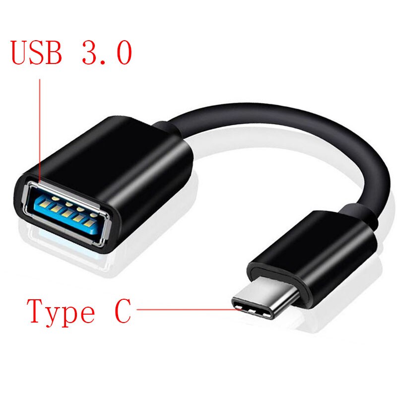 Usb C Naar Usb Adapter Type C Otg Kabel Usb C Male Naar Usb 3.0 Een Vrouwelijke Kabel Adapter Voor huawei P30 Xiaomi Samsung S9 USB-C Otg: 2