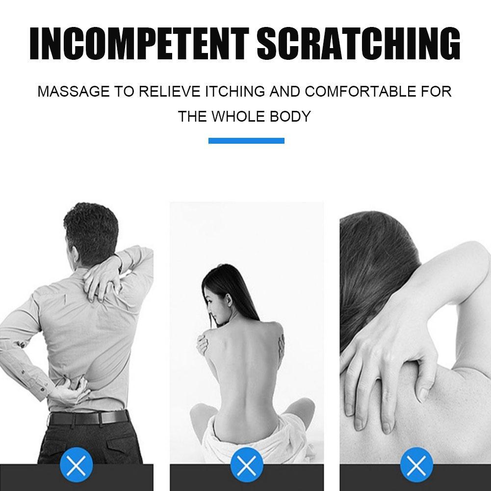 Telescopic Back Scratcher DON'T Ask For Help Scratching Stick Bear Claw Scratching Rake Steel Tickling Massage Tool