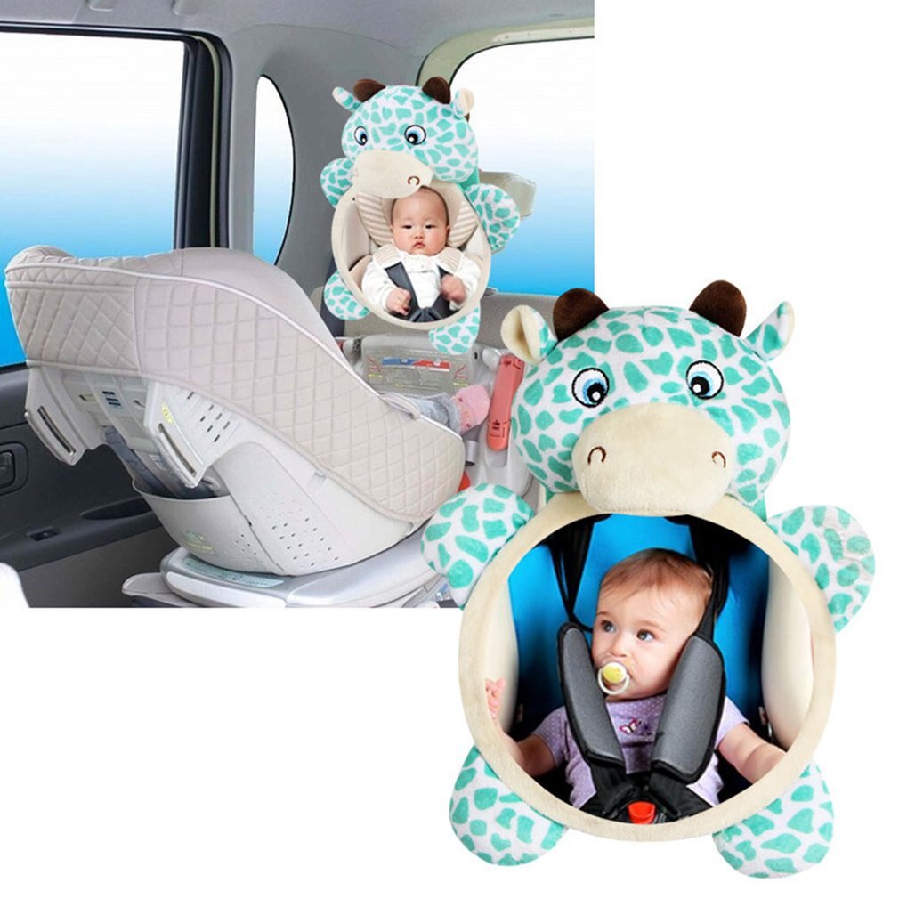 Giraffe Baby Car Reverse Safety Seat Adjustable Rearview Mirror Car Back Seat Safety Mirror For Toddler Children