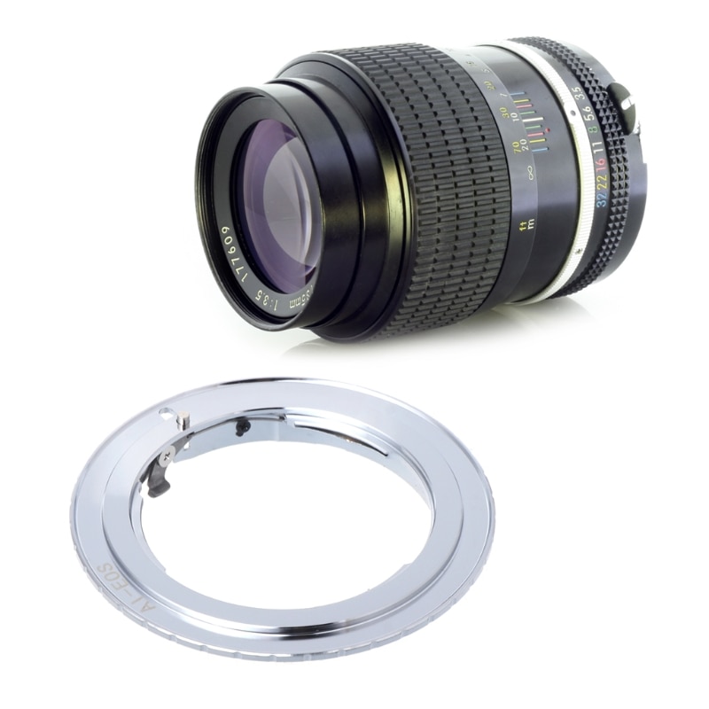 OOTDTY AI-EOS Adapter voor Nikon AI AI-S F Lens Canon EF voor EOS Camera AF Bevestig Ring